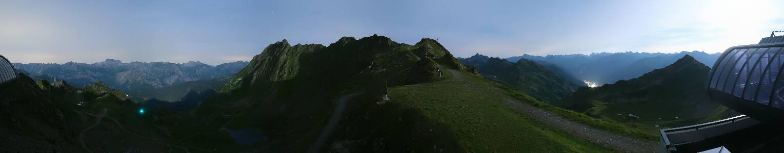 Silvretta Montafon | Panorama Bahn am Hochjoch