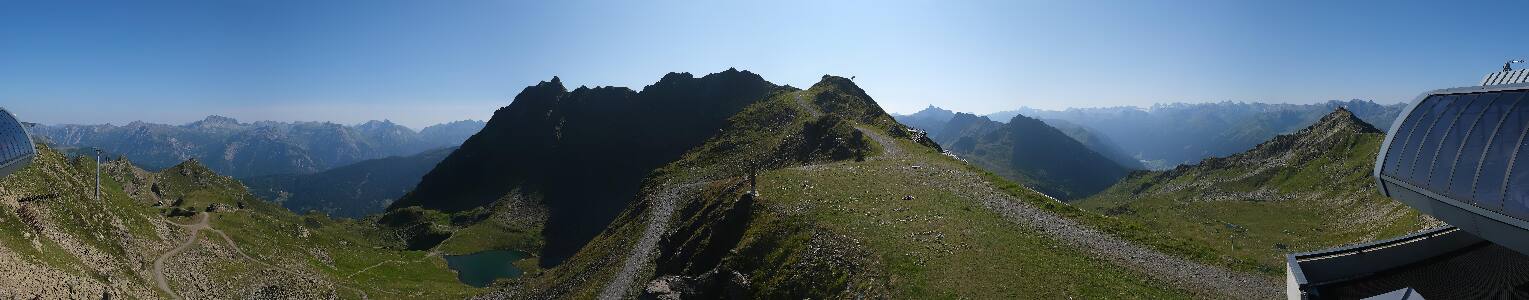 Silvretta Montafon | Panorama Bahn am Hochjoch