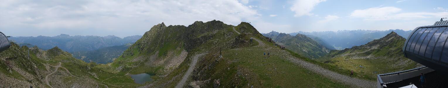 Silvretta Montafon | Panorama Bahn am Hochjoch