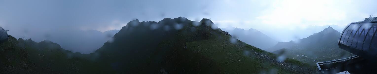 Silvretta Montafon Panorama Bahn am Hochjoch
