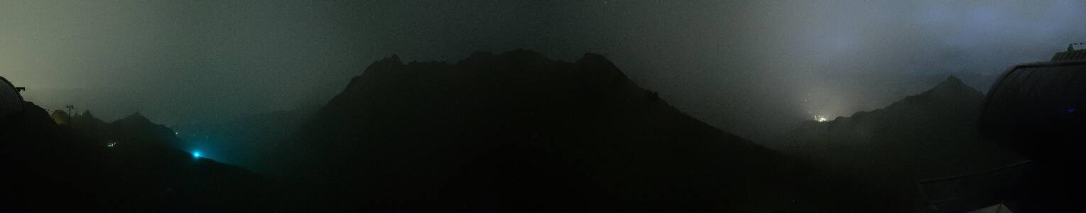 Silvretta Montafon Panorama Bahn am Hochjoch