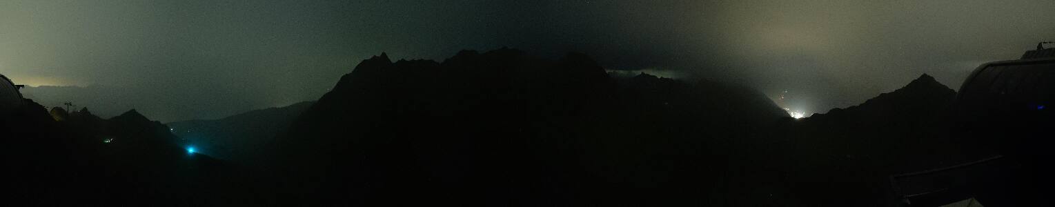 Silvretta Montafon Panorama Bahn am Hochjoch