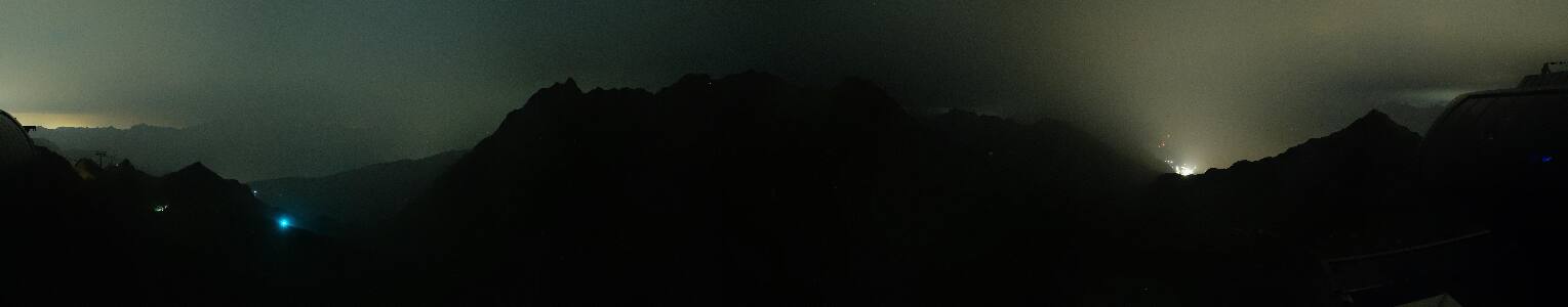 Silvretta Montafon Panorama Bahn am Hochjoch