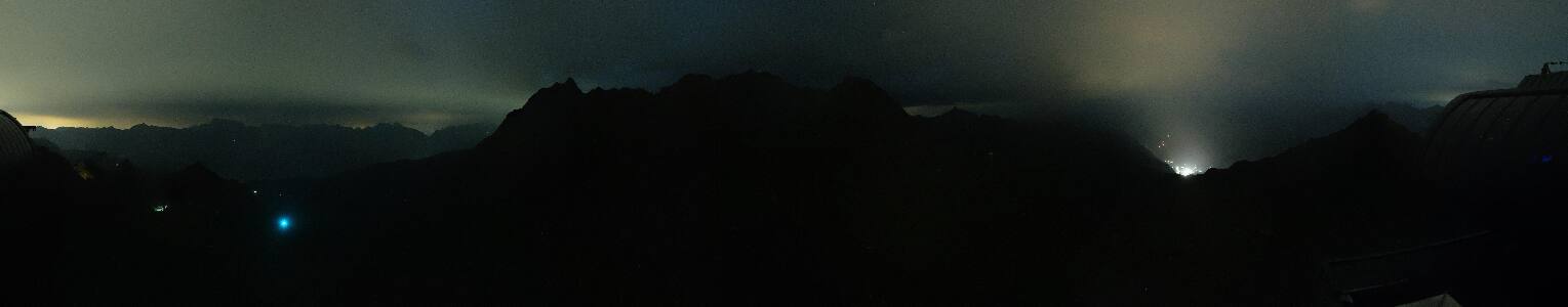 Silvretta Montafon Panorama Bahn am Hochjoch