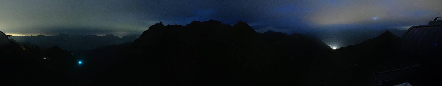 Silvretta Montafon Panorama Bahn am Hochjoch