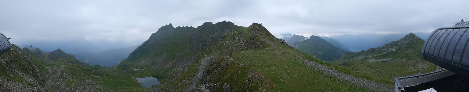 Silvretta Montafon Panorama Bahn am Hochjoch