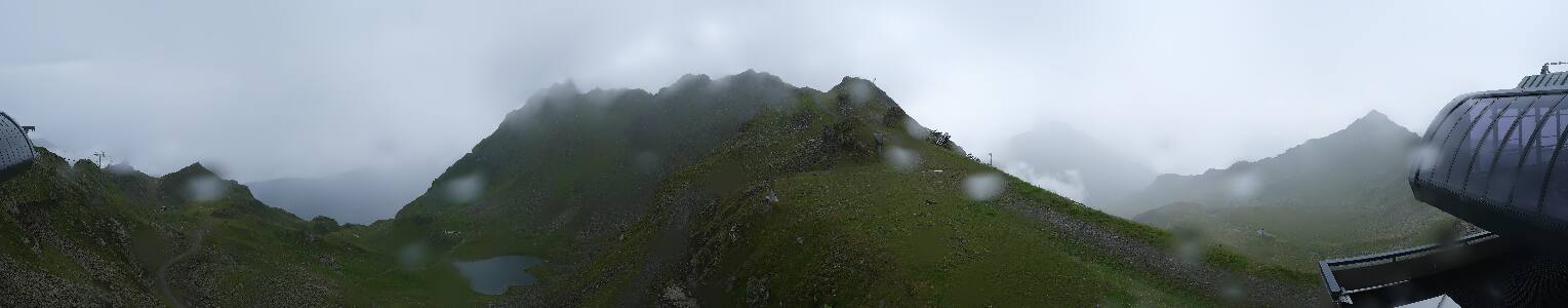 Silvretta Montafon Panorama Bahn am Hochjoch
