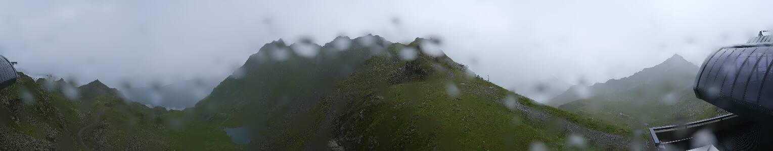 Silvretta Montafon Panorama Bahn am Hochjoch