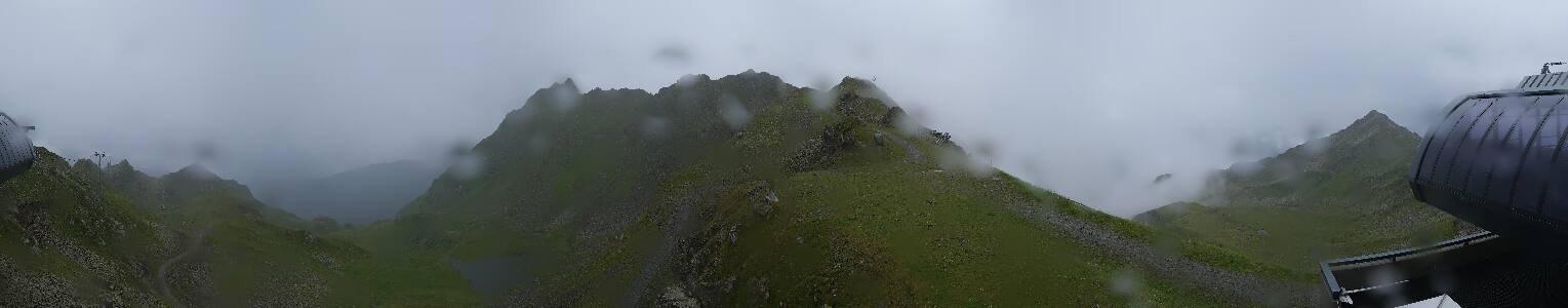 Silvretta Montafon Panorama Bahn am Hochjoch