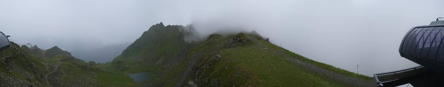 Silvretta Montafon Panorama Bahn am Hochjoch