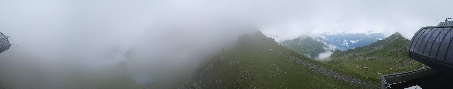 Silvretta Montafon Panorama Bahn am Hochjoch