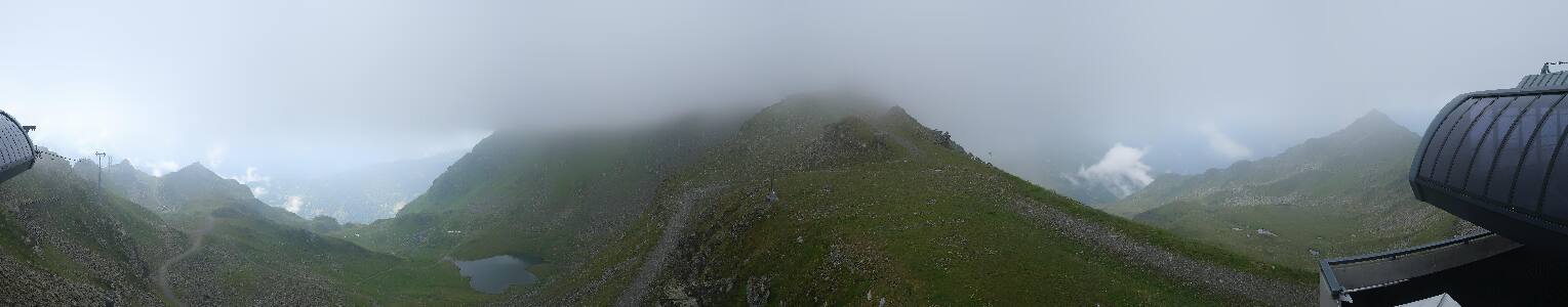 Silvretta Montafon Panorama Bahn am Hochjoch