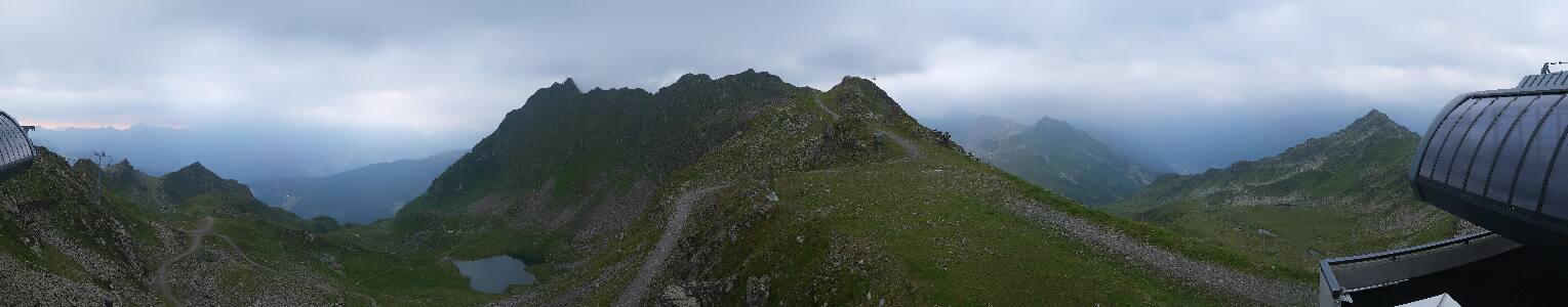 Silvretta Montafon Panorama Bahn am Hochjoch