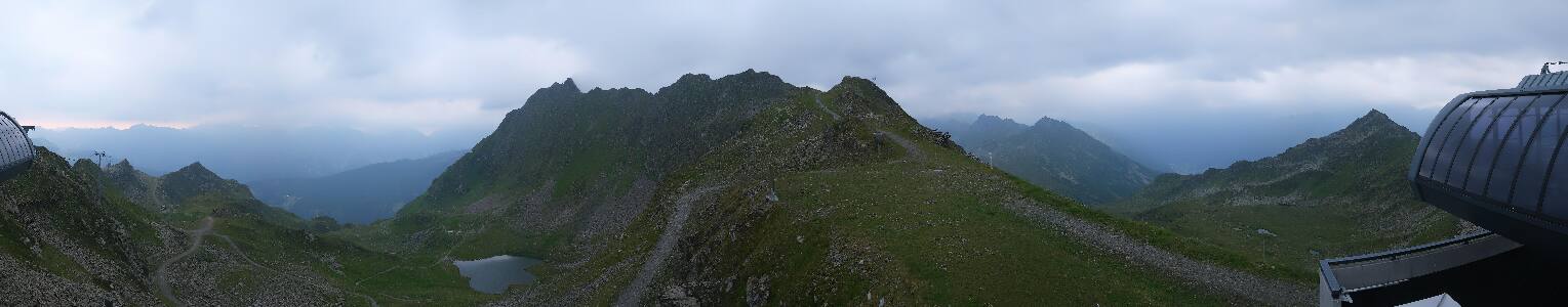 Silvretta Montafon Panorama Bahn am Hochjoch