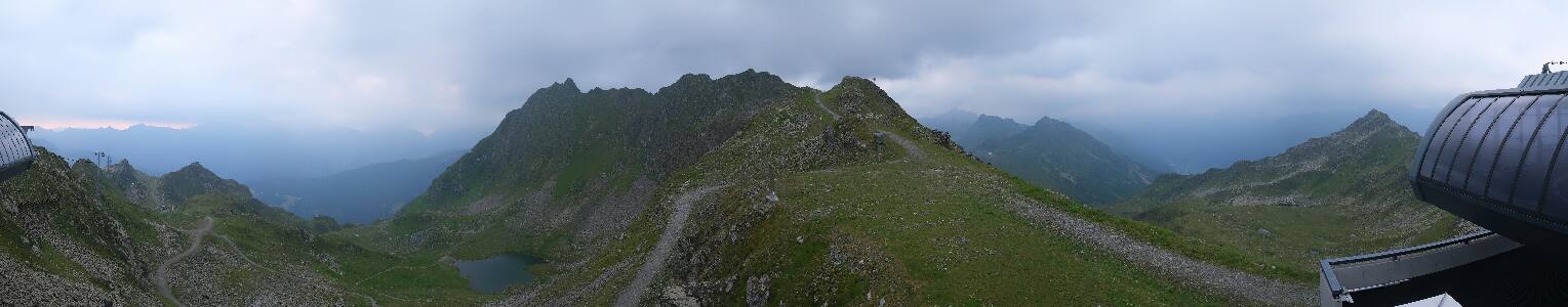Silvretta Montafon Panorama Bahn am Hochjoch