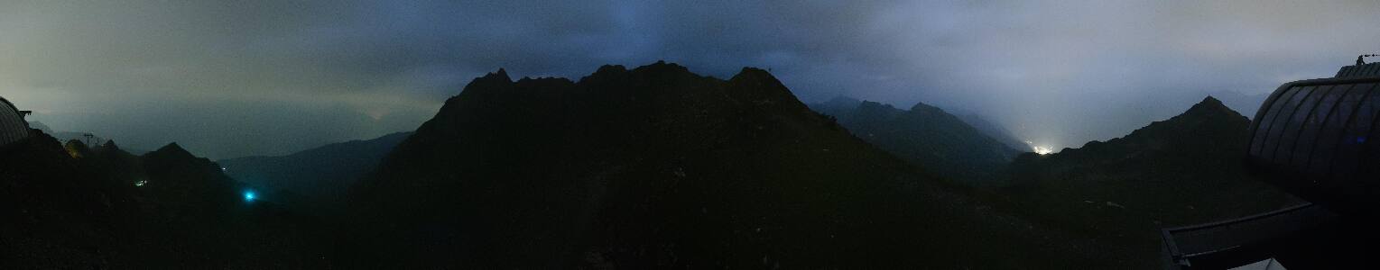 Silvretta Montafon Panorama Bahn am Hochjoch