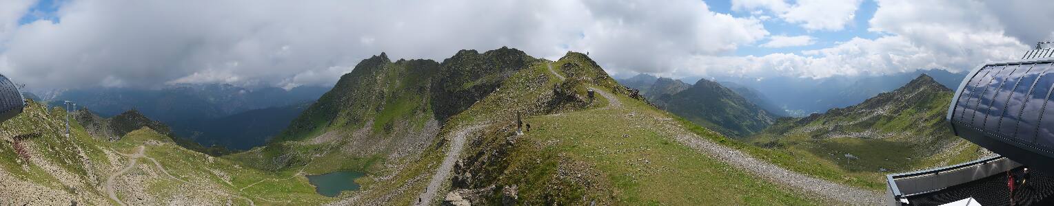 Silvretta Montafon | Panorama Bahn am Hochjoch