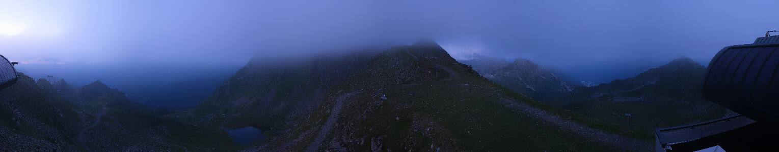 Silvretta Montafon Panorama Bahn am Hochjoch