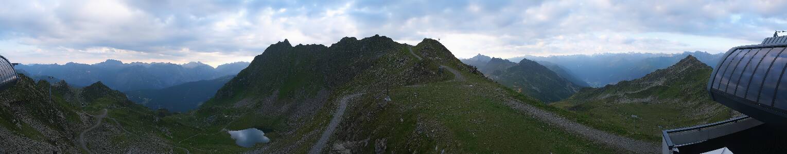 Silvretta Montafon | Panorama Bahn am Hochjoch