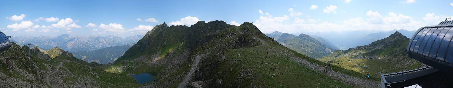 Silvretta Montafon | Panorama Bahn am Hochjoch
