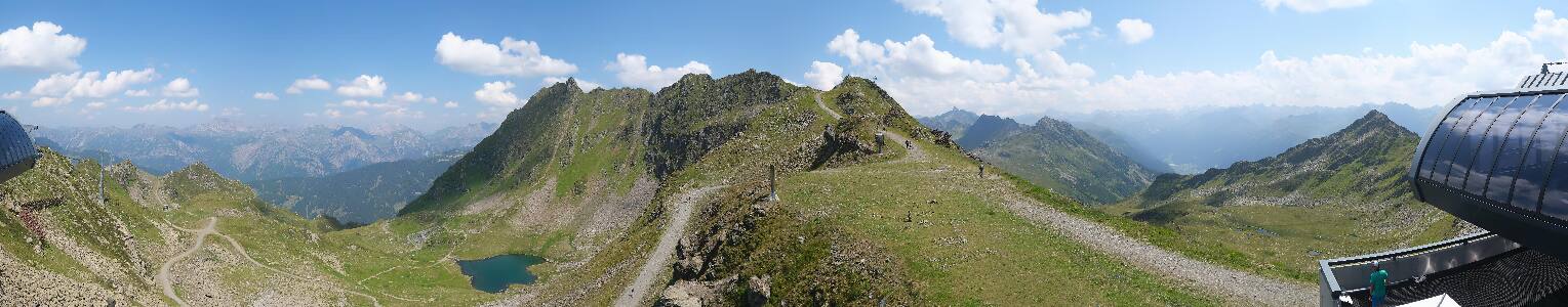Silvretta Montafon | Panorama Bahn am Hochjoch