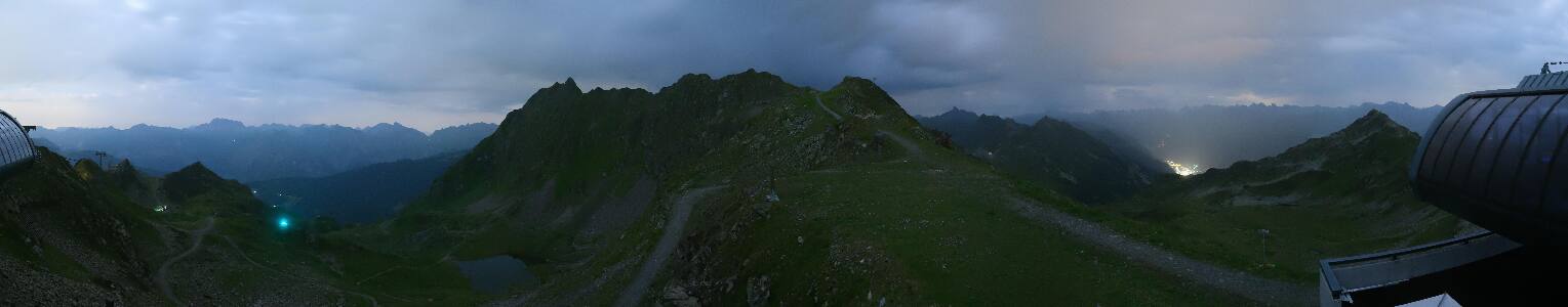 Silvretta Montafon | Panorama Bahn am Hochjoch