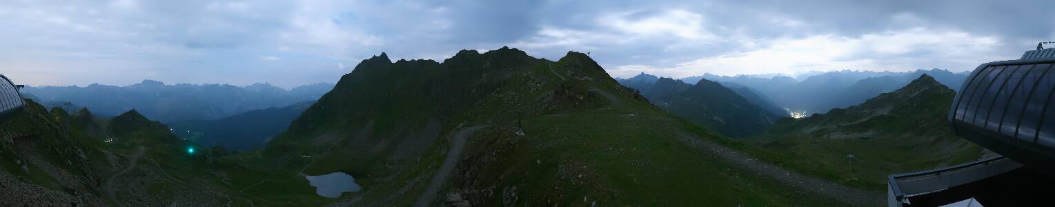 Silvretta Montafon | Panorama Bahn am Hochjoch