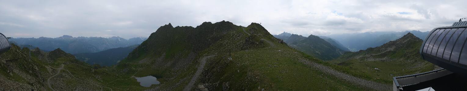 Silvretta Montafon | Panorama Bahn am Hochjoch