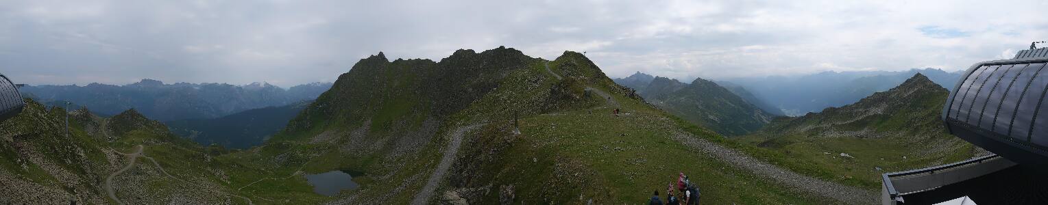 Silvretta Montafon | Panorama Bahn am Hochjoch
