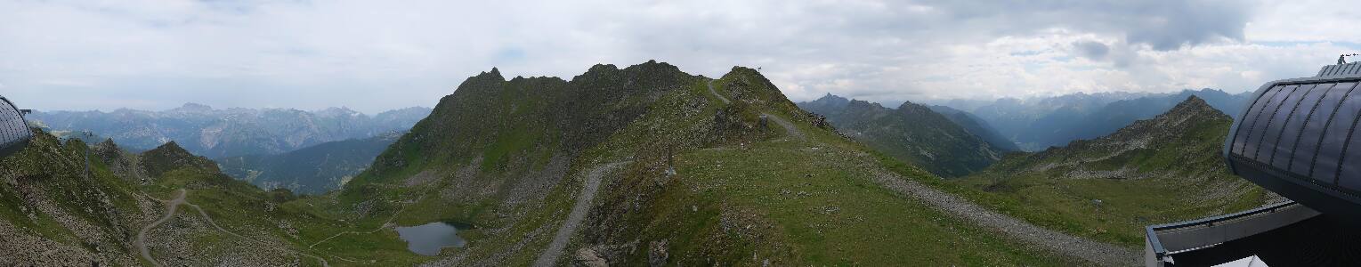 Silvretta Montafon | Panorama Bahn am Hochjoch