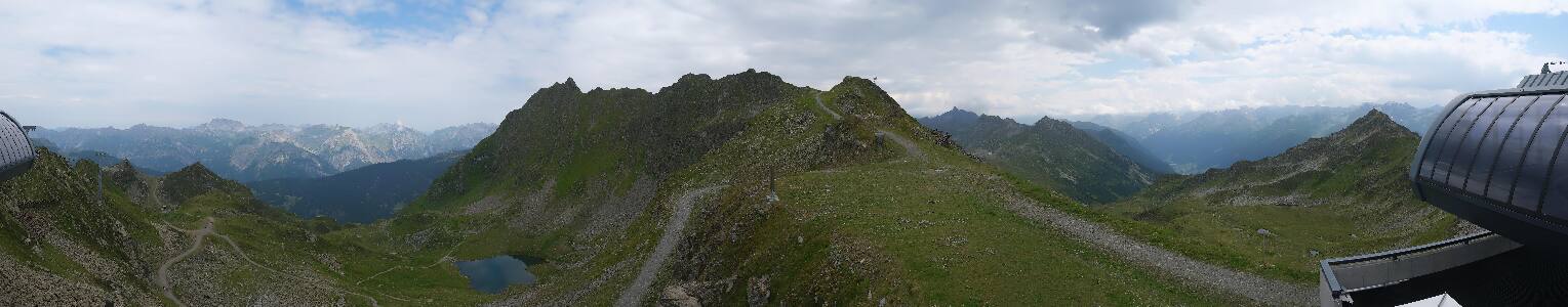 Silvretta Montafon | Panorama Bahn am Hochjoch