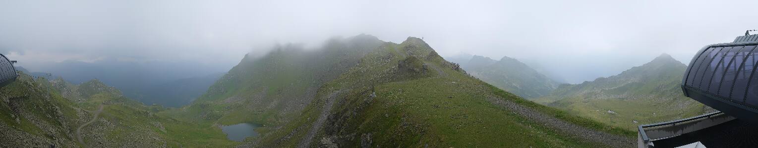 Silvretta Montafon Panorama Bahn am Hochjoch