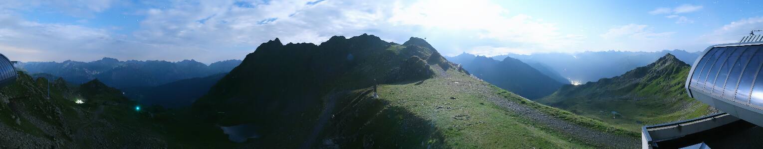 Silvretta Montafon | Panorama Bahn am Hochjoch
