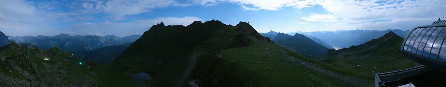 Silvretta Montafon | Panorama Bahn am Hochjoch