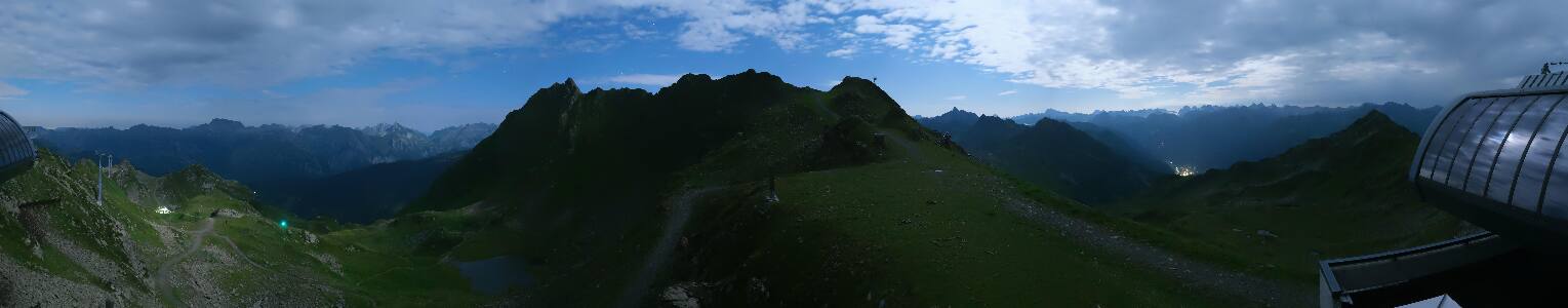 Silvretta Montafon | Panorama Bahn am Hochjoch