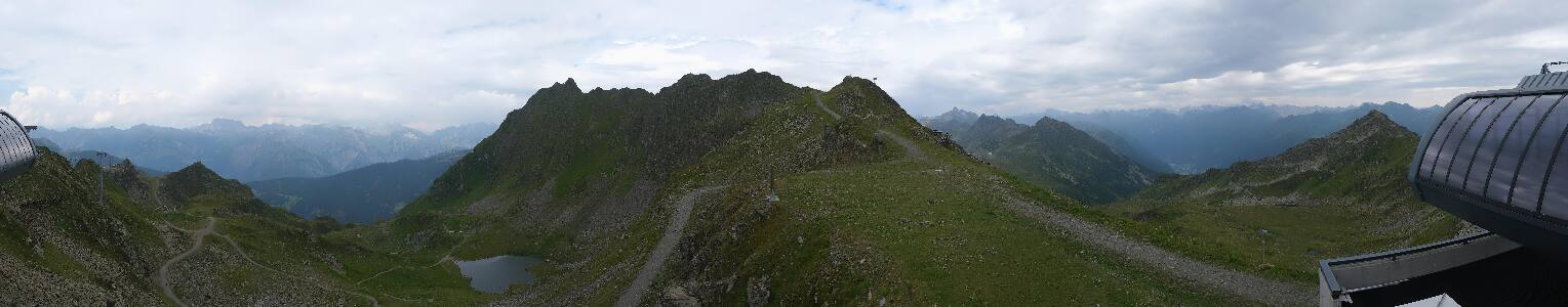 Silvretta Montafon | Panorama Bahn am Hochjoch