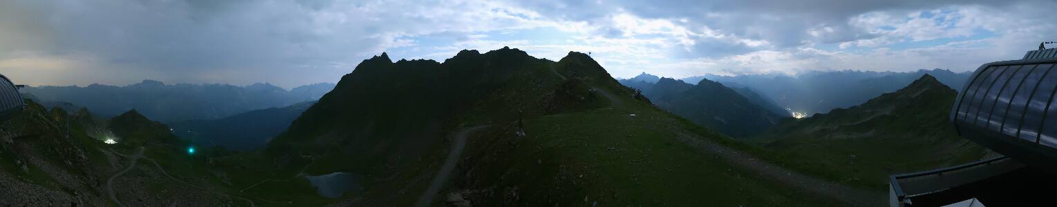 Silvretta Montafon | Panorama Bahn am Hochjoch