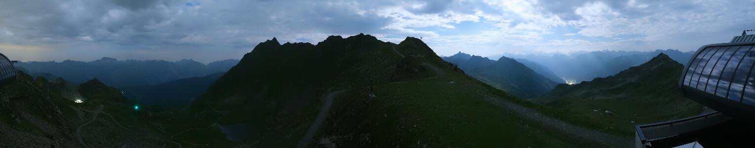 Silvretta Montafon | Panorama Bahn am Hochjoch