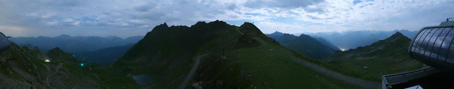 Silvretta Montafon | Panorama Bahn am Hochjoch