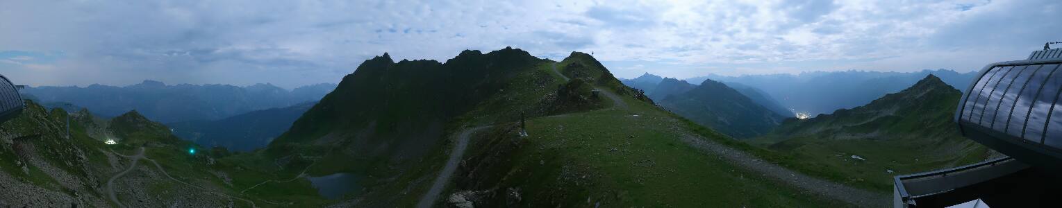 Silvretta Montafon | Panorama Bahn am Hochjoch