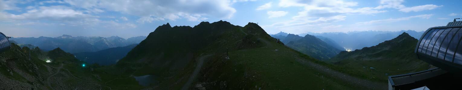 Silvretta Montafon | Panorama Bahn am Hochjoch