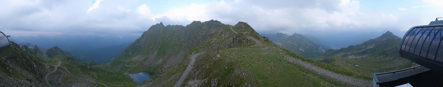 Silvretta Montafon Panorama Bahn am Hochjoch