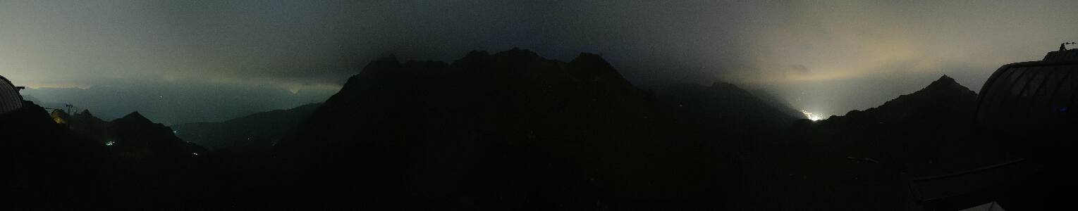 Silvretta Montafon Panorama Bahn am Hochjoch