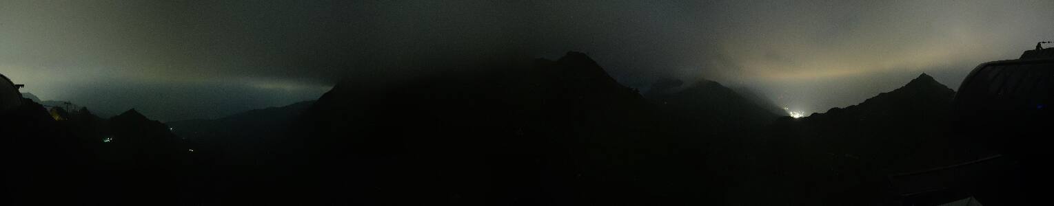 Silvretta Montafon Panorama Bahn am Hochjoch