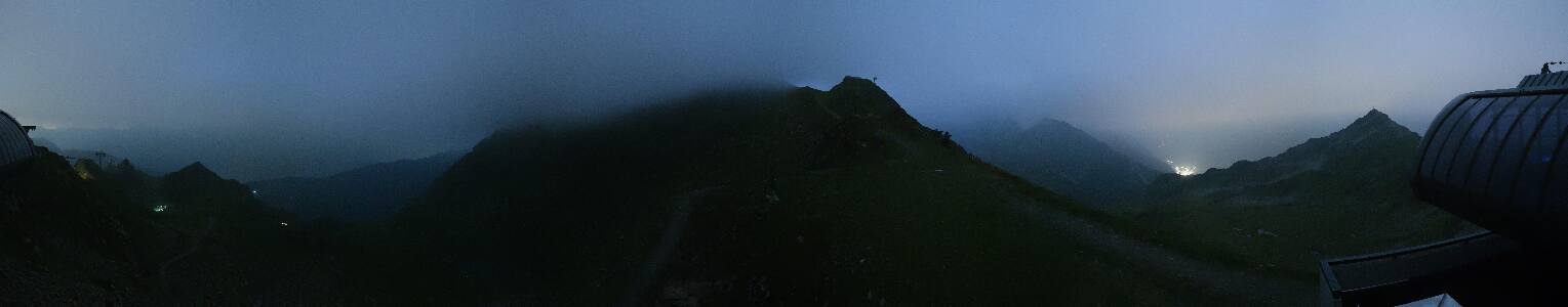 Silvretta Montafon Panorama Bahn am Hochjoch