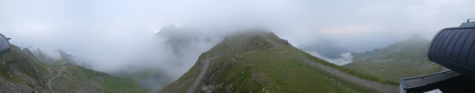 Silvretta Montafon Panorama Bahn am Hochjoch