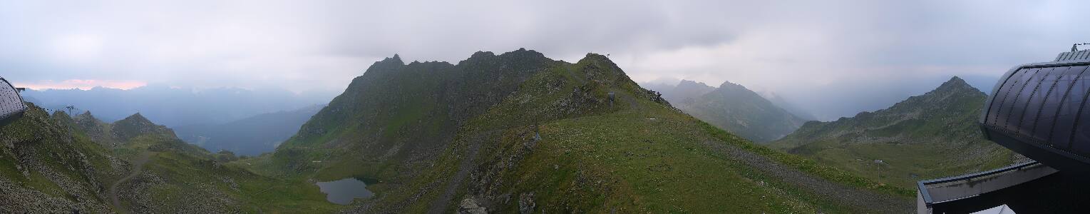 Silvretta Montafon Panorama Bahn am Hochjoch