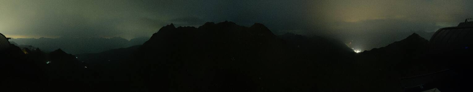 Silvretta Montafon Panorama Bahn am Hochjoch