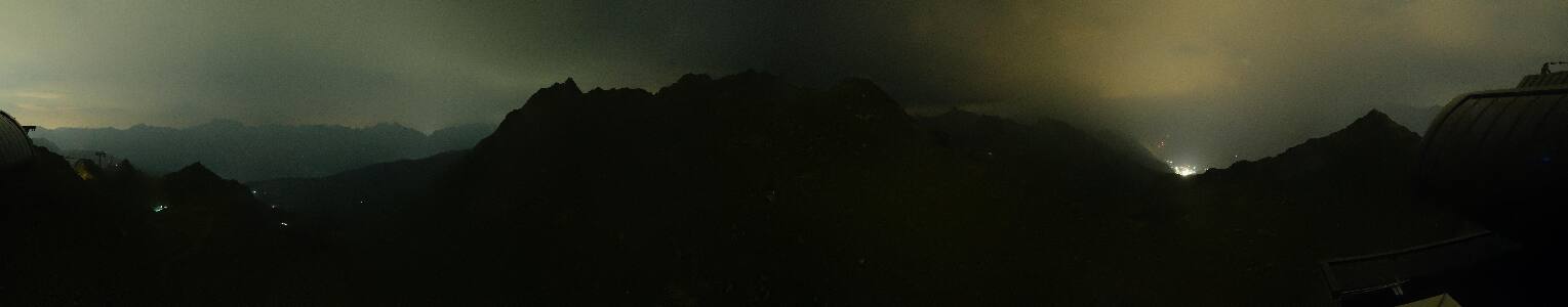 Silvretta Montafon Panorama Bahn am Hochjoch