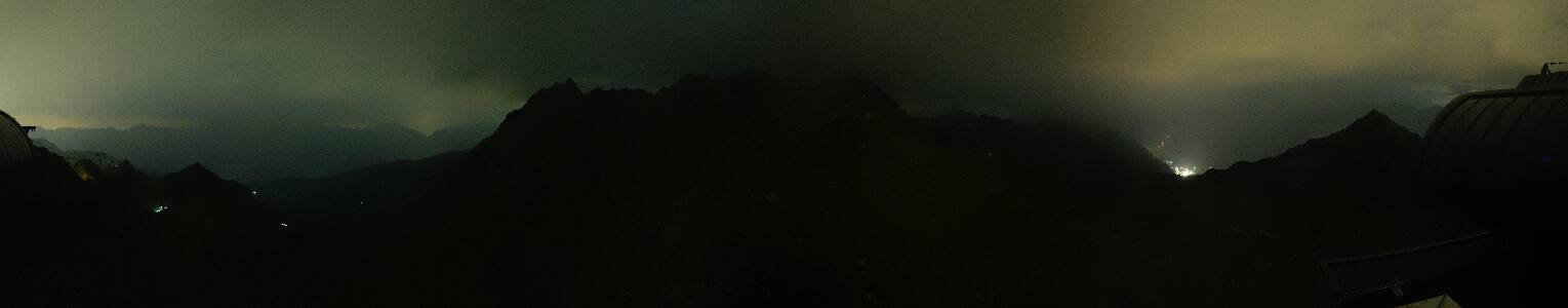 Silvretta Montafon Panorama Bahn am Hochjoch